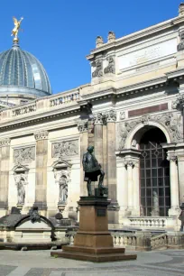 Semper Memorial, Brühl Terrace, Dresden