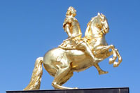 Golden Rider, Neustadt, Dresden