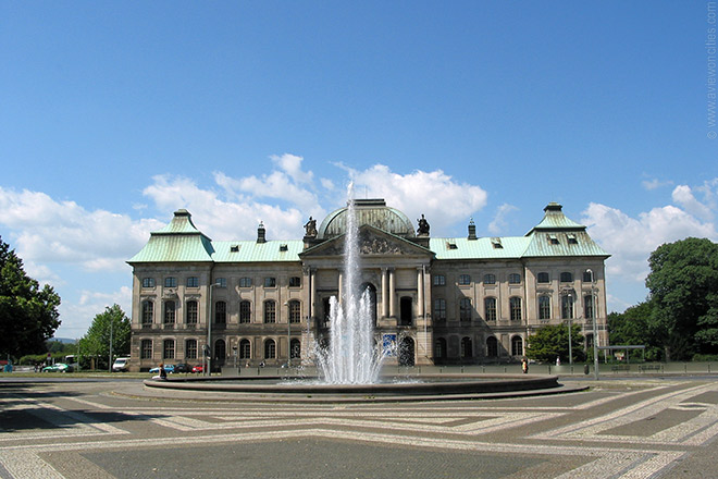 Japanese Palace seen from Königsstraße