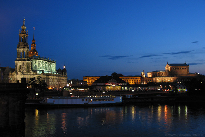 Dresden at night