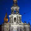 Hofkirche at night