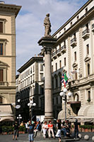 Säule des Wohlstands, Piazza della Repubblica, Florenz