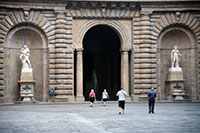 Ammannati Courtyard of the Palazzo Pitti, Florence