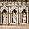 Statues on the fa�ade of the Duomo