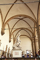 Loggia dei Lanzi, Piazza della Signoria, Florenz