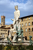 Neptunbrunnen, Piazza della Signoria, Florenz