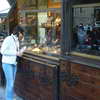 Browsing jewelry shops on the Ponte Vecchio