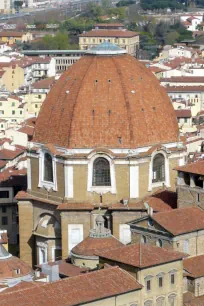 The dome of the Chapel of the Princes, Medici Chapels, Florence
