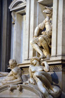 Standbeelden van de Dageraad en de Schemering, Medici-kapellen, Florence