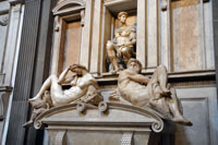 Beelden van Dag en Nacht, Medici-kapellen, Florence