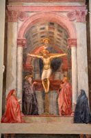 Heilige drievuldigheid, Santa Maria Novella, Florence