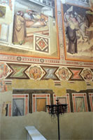 Fresco in de Bardi kapel van Santa Maria Novella, Florence