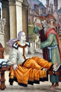 St. John raises Drusiana from the Dead, Capella di Filippo Strozzi, Santa Maria Novella, Florence