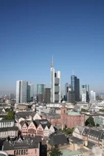 View from the tower of the Kaiserdom, Frankfurt