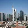 Frankfurt skyline seen from the Kaiserdom