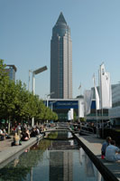 The Messegelande during the IAA motor show in Frankfurt