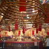 Spiral Incense sticks at Man Mo Temple