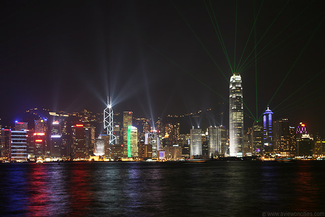 Hong Kong Skyline at night