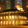 Legislative Council Building (Legco) at night