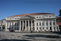 Théâtre National, Rossio, Lisbonne