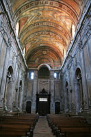 Interieur van de Basilica da Estrela, Lisbon
