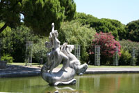 Statue dans le Parc Édouard VII à Lisbonne
