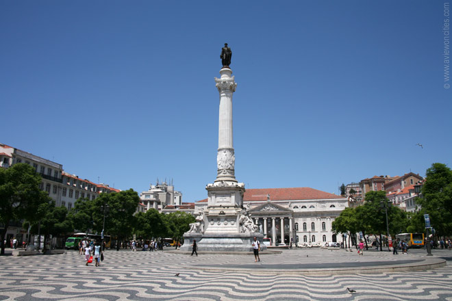 Rossio Square Lisbon Rossio Pictures Rossio Square Lisbon Rossio Pictures