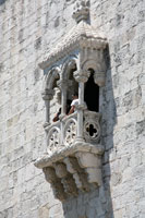 L'un des balcons de la Tour de Belém à Lisbonne