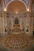 Interieur van het Nationaal Panthron in Lissabon