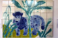 Modern azulejo