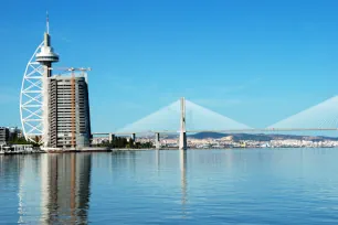 Torre Vasco da Gama and Vasco da Gama Bridge, Lisbon