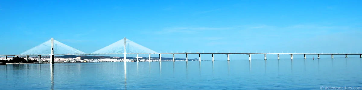 Vasco da Gama Bridge, Lisbon, Portugal