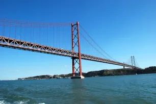The 25th of April Bridge in Lisbon