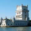 Torre de Bel�m seen from the Tagus River