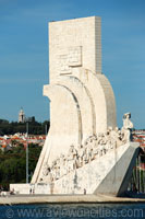 Le Monument aux Découvertes vu depuis Le Tage