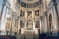 The chancel of the Jeronimos Monastery
