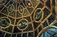 Plafond de la salle des Armoiries, palais national de Sintra