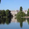 Buckingham Palace seen from St. James's Park
