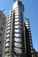 Het hoofdkantoor van Lloyd's in Londen