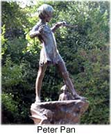Peter Pan Statue
