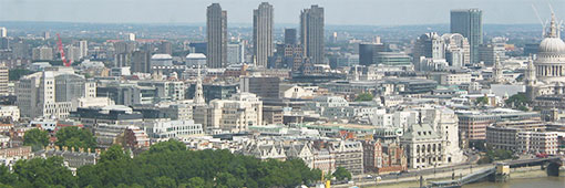 Aussicht vom London Eye