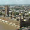 Houses of Parliament seen from London Eye