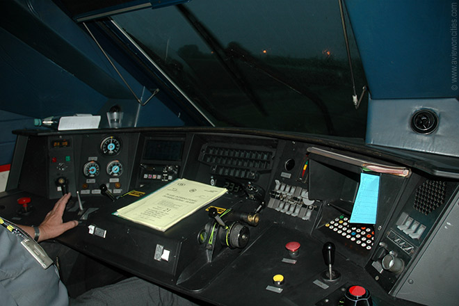 Eurostar cockpit