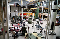 The Large exhibits gallery in the Imperial War Museum in London