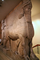 Assyrian winged bull, British Museum, London
