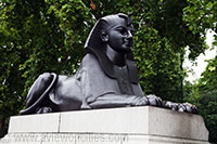 Sphinx à L'Aiguille de Cléopâtre à Londres