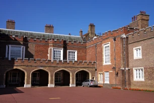 Courtyard at St. James's Palace in London