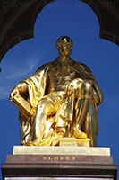 Prinz Albert statue, das Albert Memorial in London