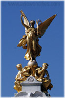 Victory statues on the Queen Victoria Memorial