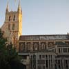 Side view of the Southwark Cathedral